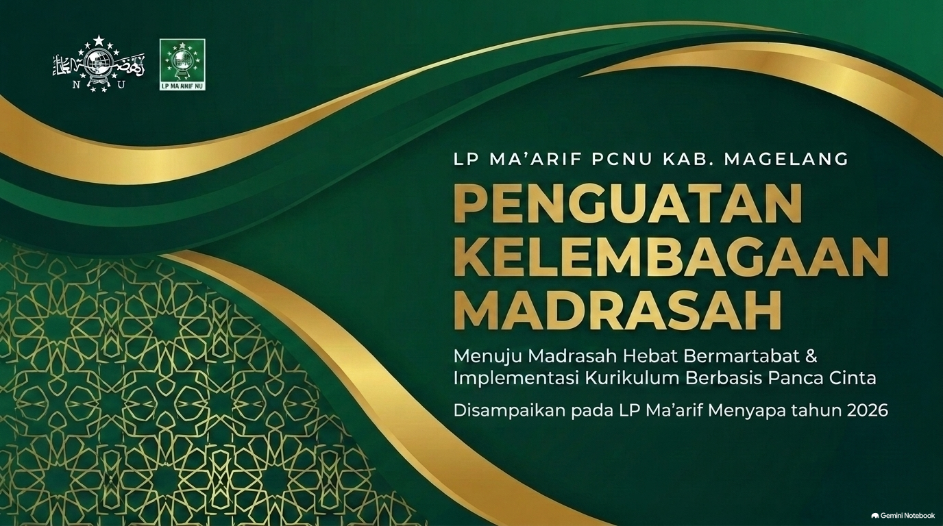 MATERI MA'ARIF MENYAPA 2026 (Penguatan Kelembagaan Madrasah)